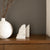 Set de Bookends Rusticos de Marmol Blanco