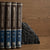 Set de Bookends Rusticos de Marmol Negro